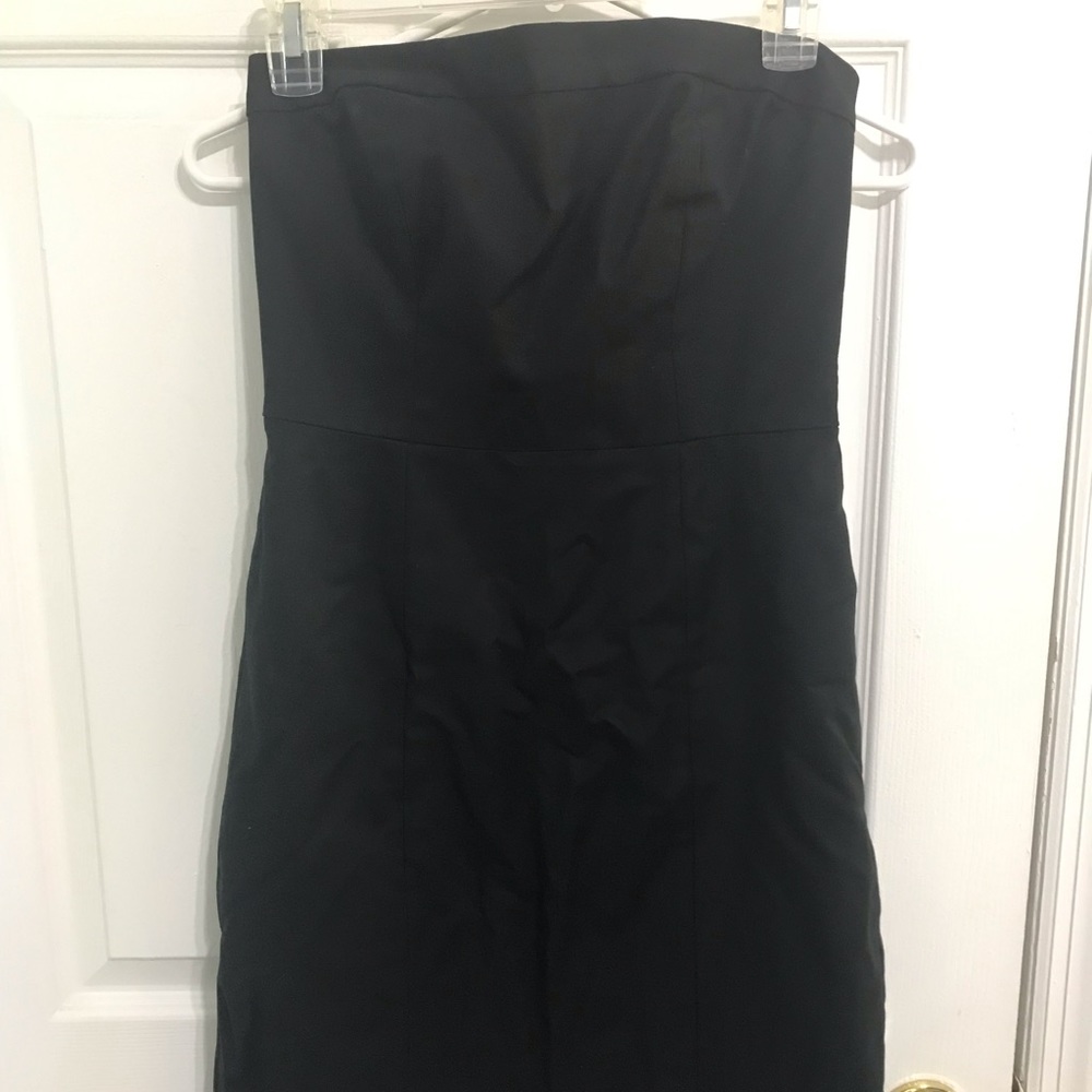 Gap strapless black dress, 4